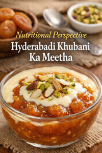 hyderabadi khubani ka meetha full of nutrition and includes the real taste of apricot dessert. The Original dessert kids and adults love the most